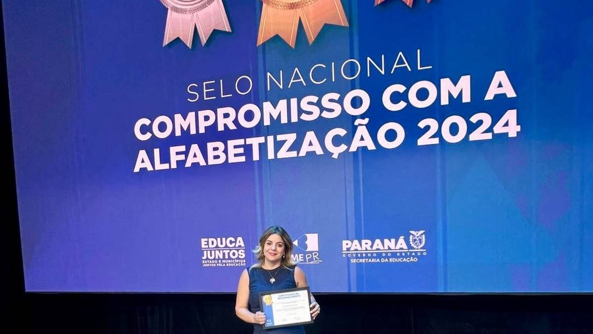 Educação de Cascavel recebe homenagem por ser destaque na alfabetização