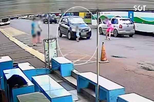 Criança de 2 anos é atropelada por automóvel na Rua da Madeira em Cascavel