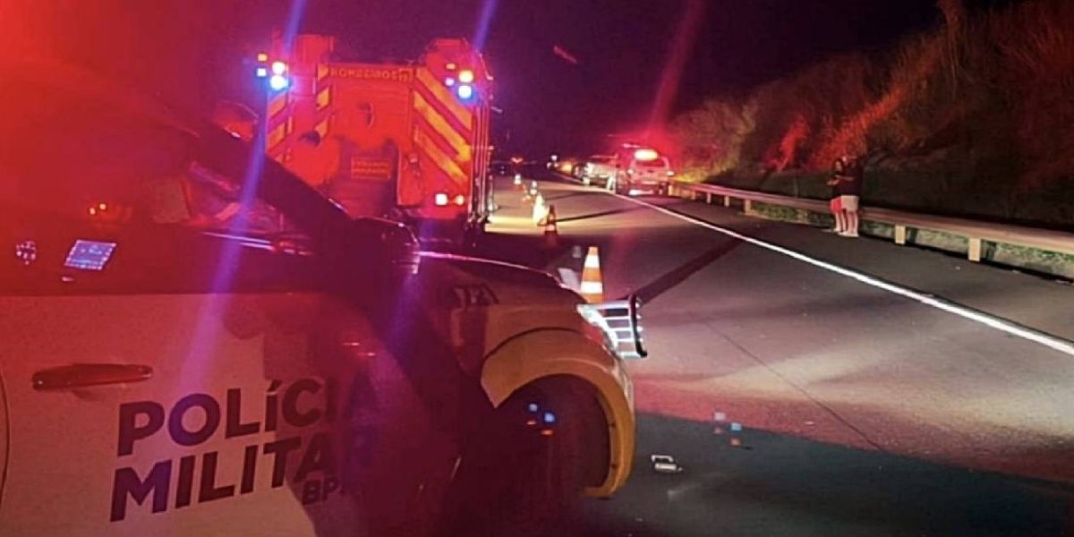 Acidente fatal na PR-323: motociclista morre em colisão na véspera de Natal