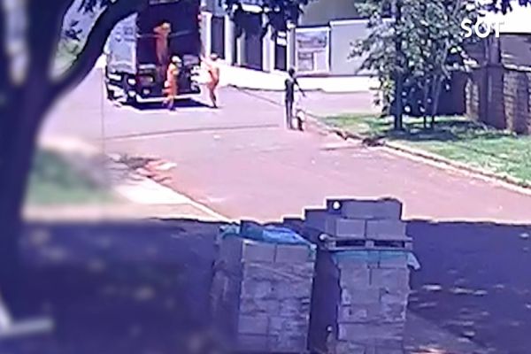 Câmera registra momento trágico: mulher é atropelada e morta em Cascavel