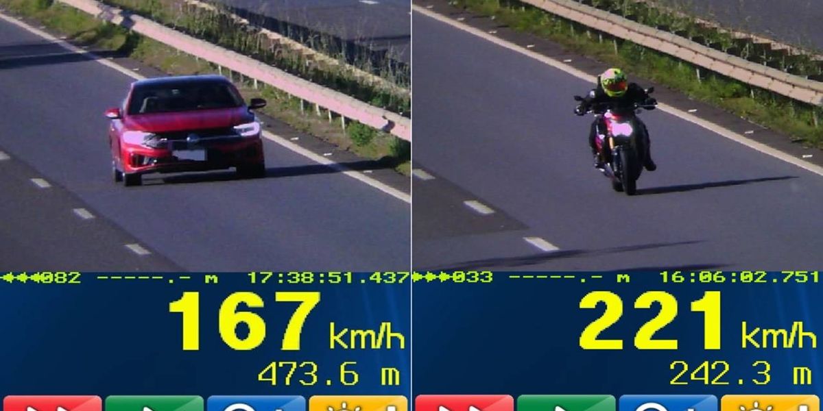 Operação Ano Novo: PRF flagra mais de 700 veículos em excesso de velocidade nos Campos Gerais