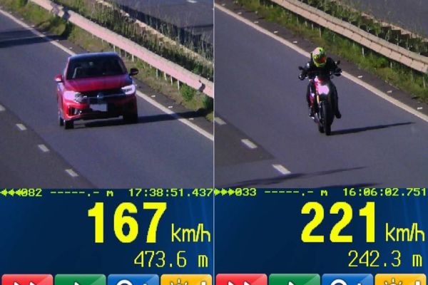 Operação Ano Novo: PRF flagra mais de 700 veículos em excesso de velocidade nos Campos Gerais