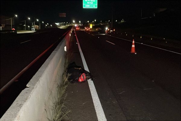 Homem morre após ser atropelado por automóvel na PRc-467 em Cascavel