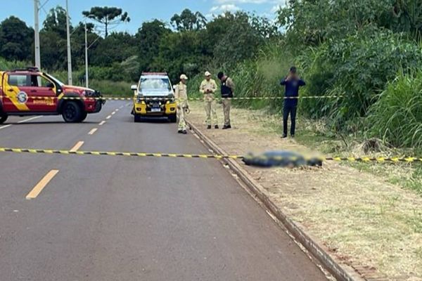 Homem é morto a tiros em plena luz do dia no Jardim Veneza em Cascavel
