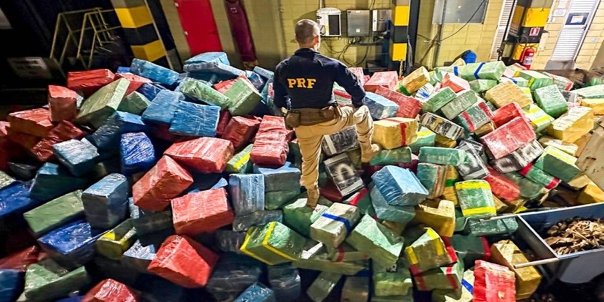 PRF apreende 284 toneladas de drogas no Paraná em 2024 e bate recorde histórico