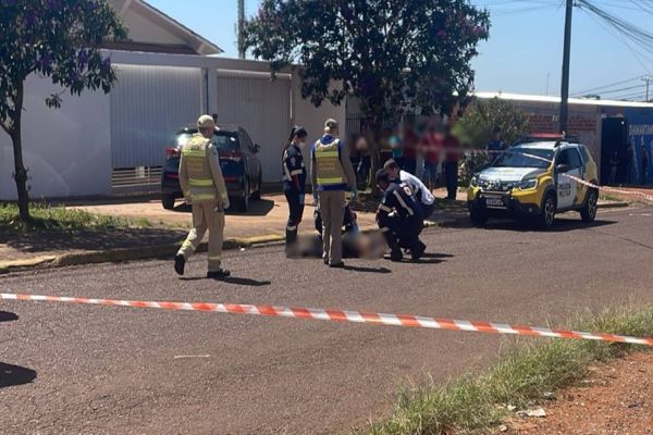 Homem morre e outro fica ferido após serem alvejados por disparos de arma de fogo em Cascavel