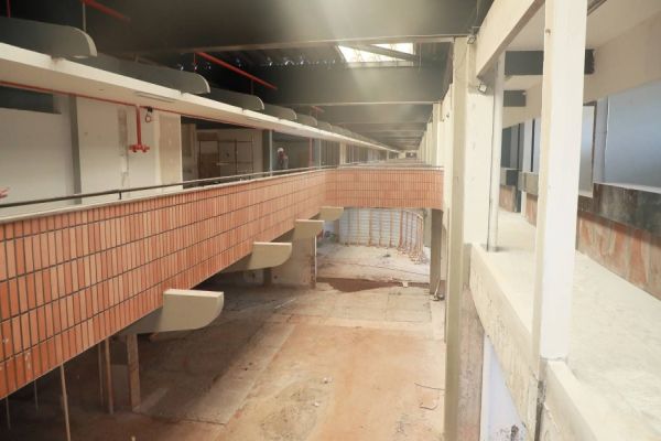 Porta de entrada de Cascavel, obra de modernização da Rodoviária avança e chega a 41% de conclusão