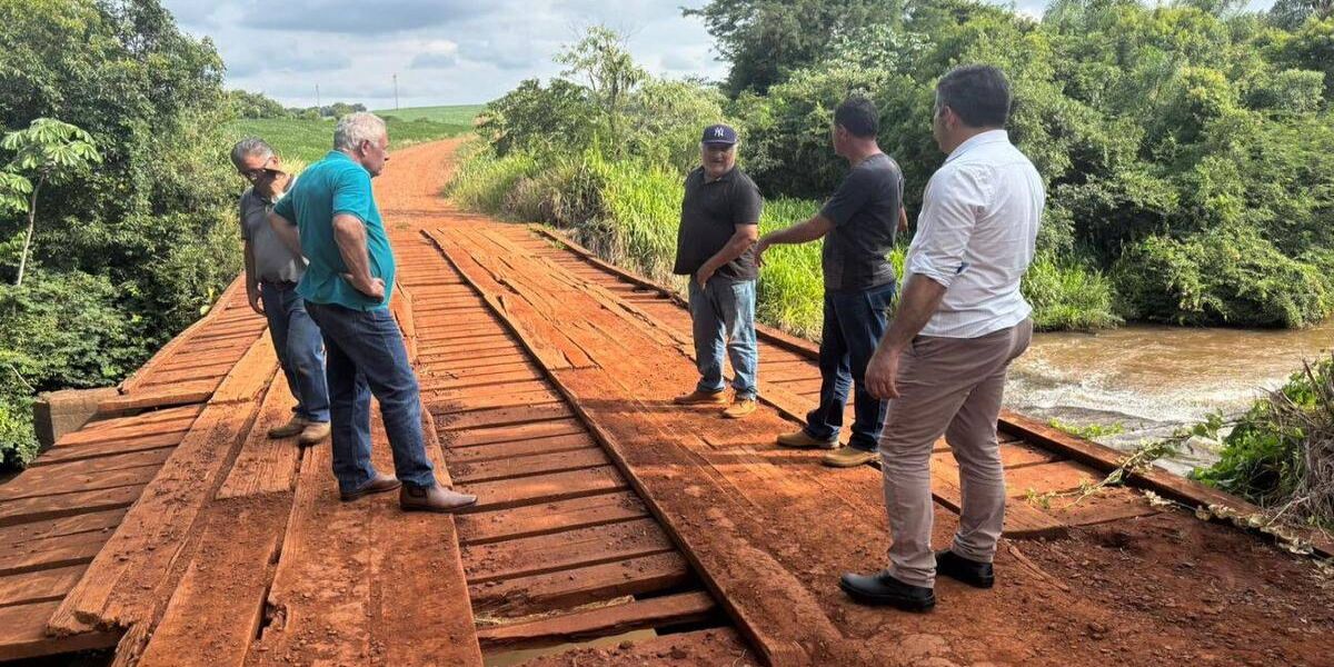 Toledo e São Pedro do Iguaçu estabelecem parceria para reforma de ponte