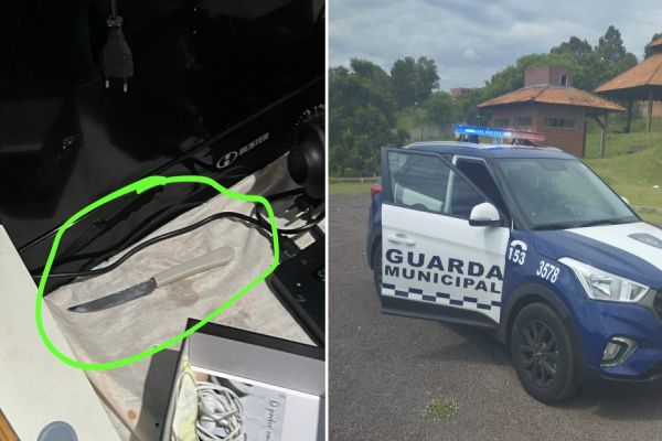 Guarda Municipal de Cascavel realiza intervenção em crise e contém homem armado com faca