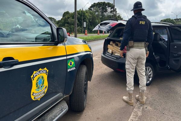 Em menos de 24h PRF apreende mais de 1,3 tonelada de drogas em Guarapuava e Irati