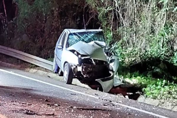 Bebê de apenas 25 dias morre em colisão frontal na SC-157 em Formosa do Sul