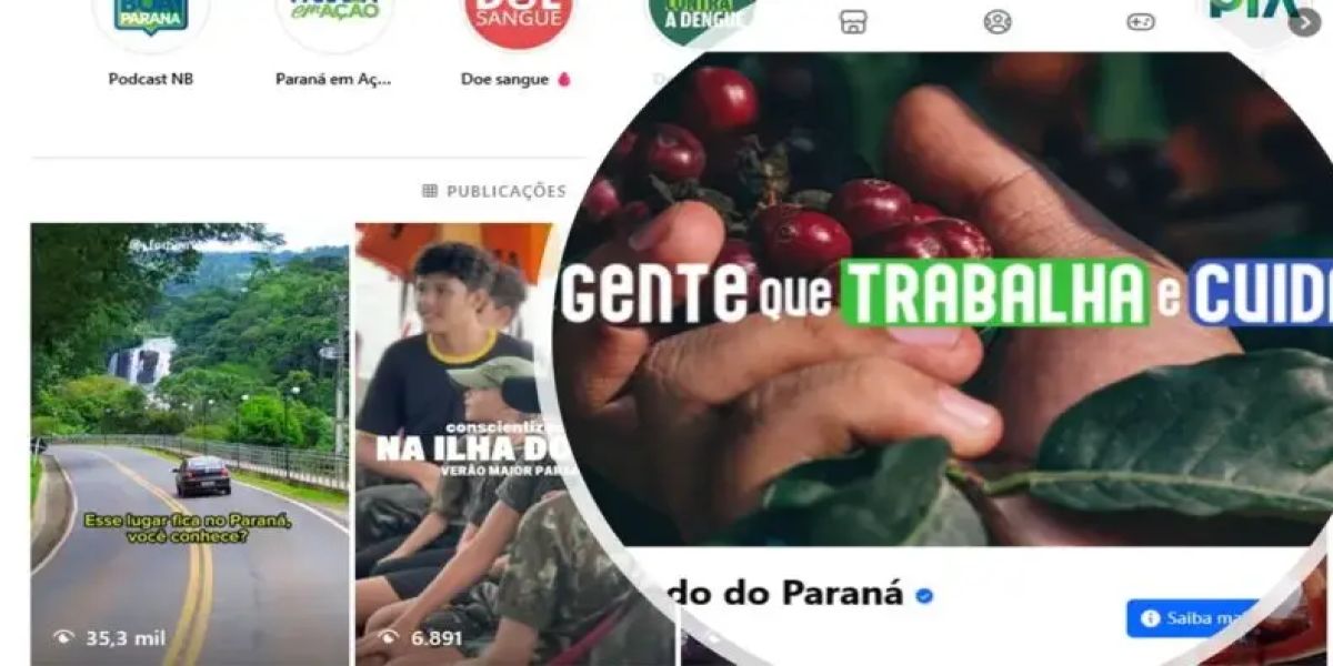Governo do Paraná lidera engajamento nas redes sociais com recorde de público no Verão Maior