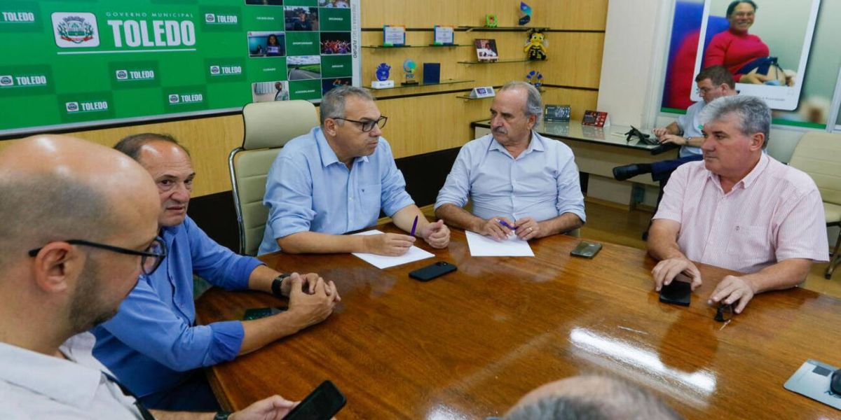 Assuntos estratégicos são debatidos entre prefeitos de Toledo e Cascavel