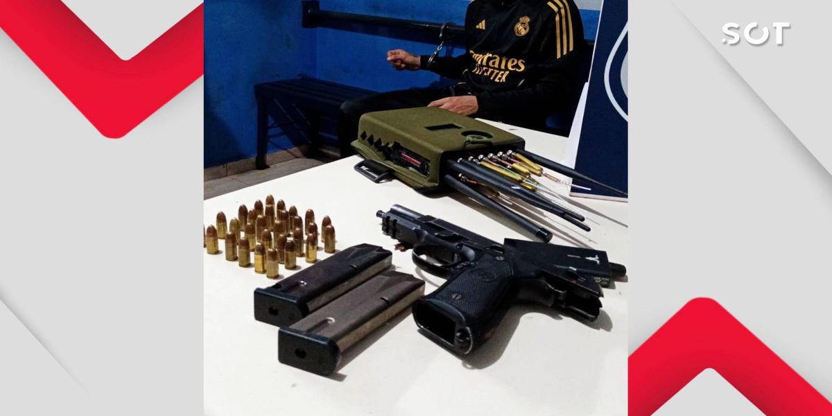 Polícia Civil apreende arma e bloqueador de sinal após perseguição em Foz do Iguaçu