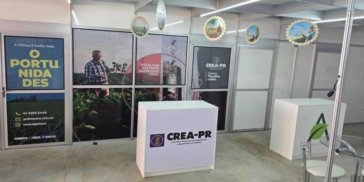 Crea-PR e entidades da Agronomia marcam presença no Show Rural Coopavel 2025