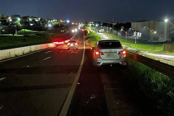 Pedestre é atropelado por automóvel na PRc-467 em Cascavel