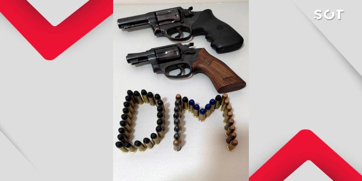 Polícia Civil apreende armas em casa de suspeito de violência doméstica em Cascavel