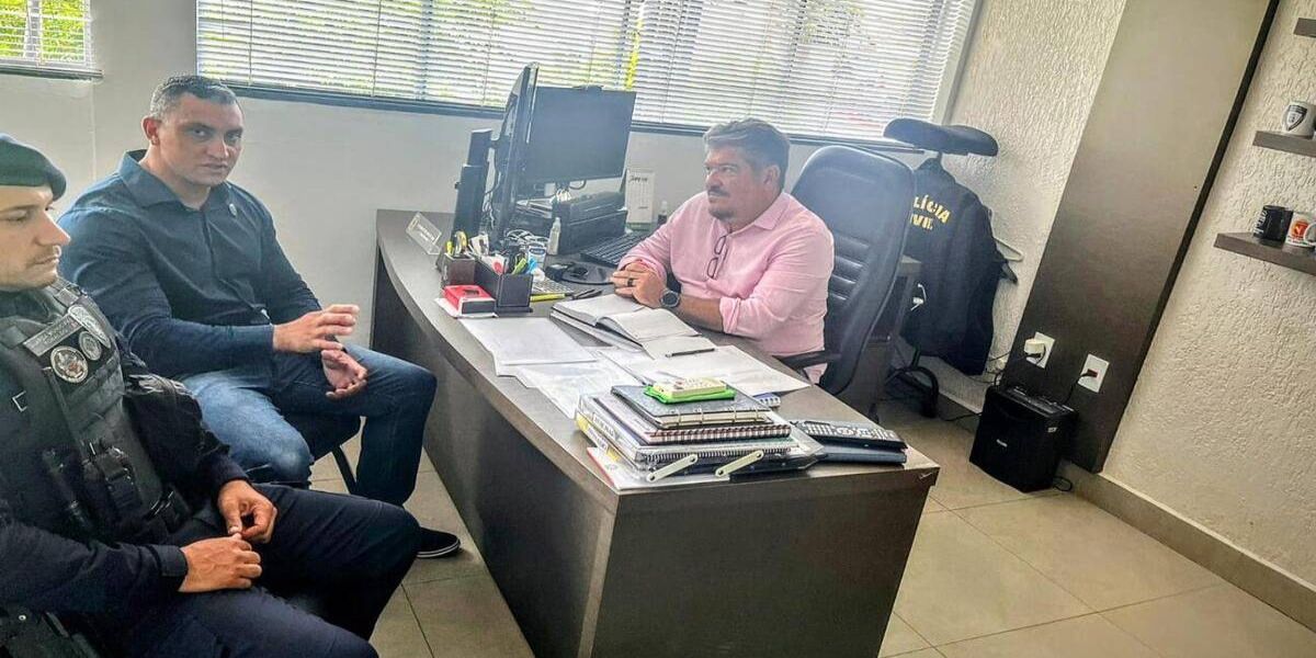 Secretário de Segurança e delegado discutem melhorias na segurança pública de Toledo