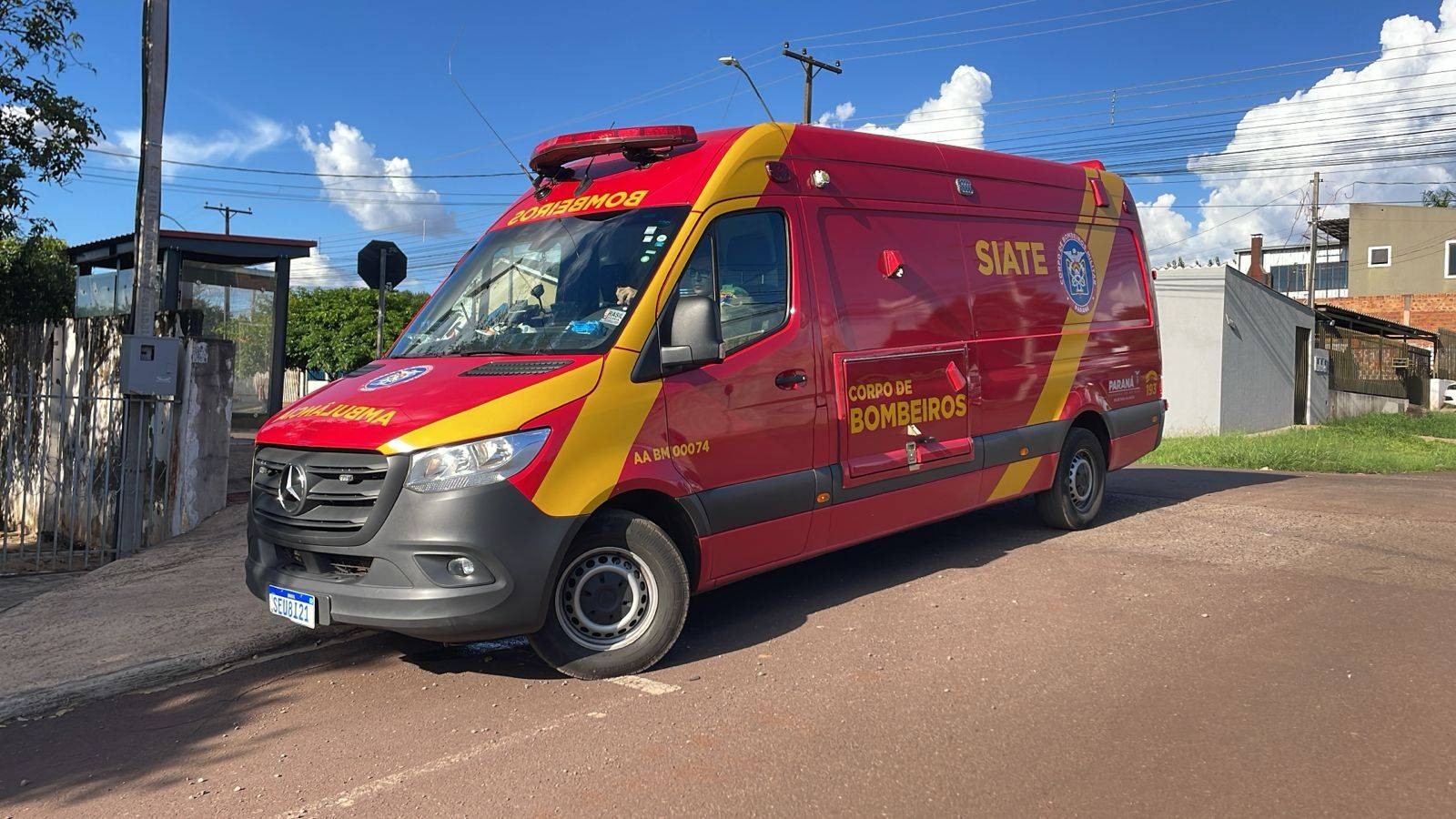 Homem é atropelado por automóvel no Bairro Floresta em Cascavel