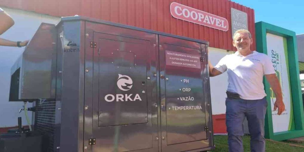 Central completa de tratamento de água com refrigeração para aviários é lançada no Show Rural