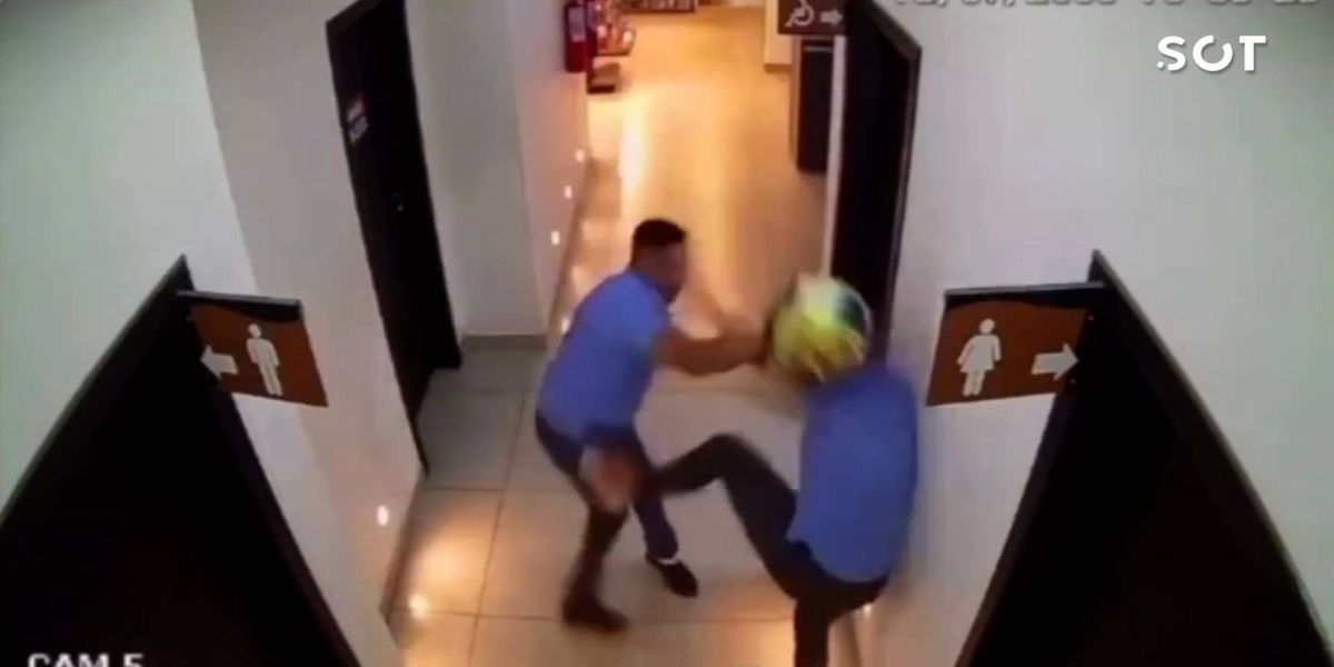 Homem tenta assassinar namorada durante o trabalho dela em Balneário Camboriú; O rapaz foi preso