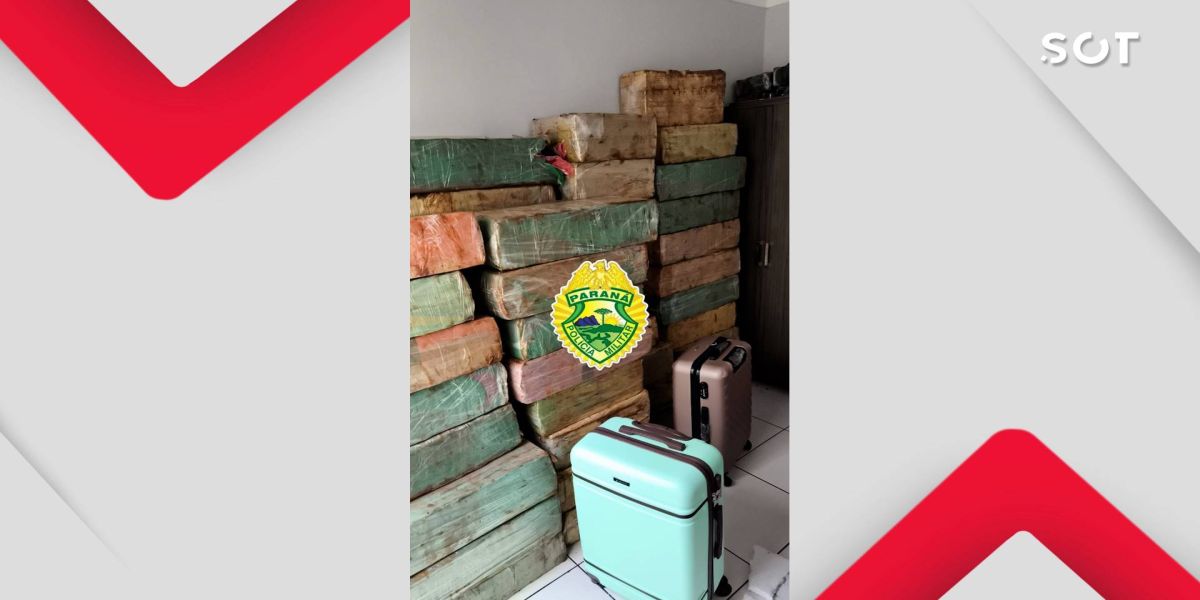 Polícia Militar apreende mais de uma tonelada de maconha em Cascavel