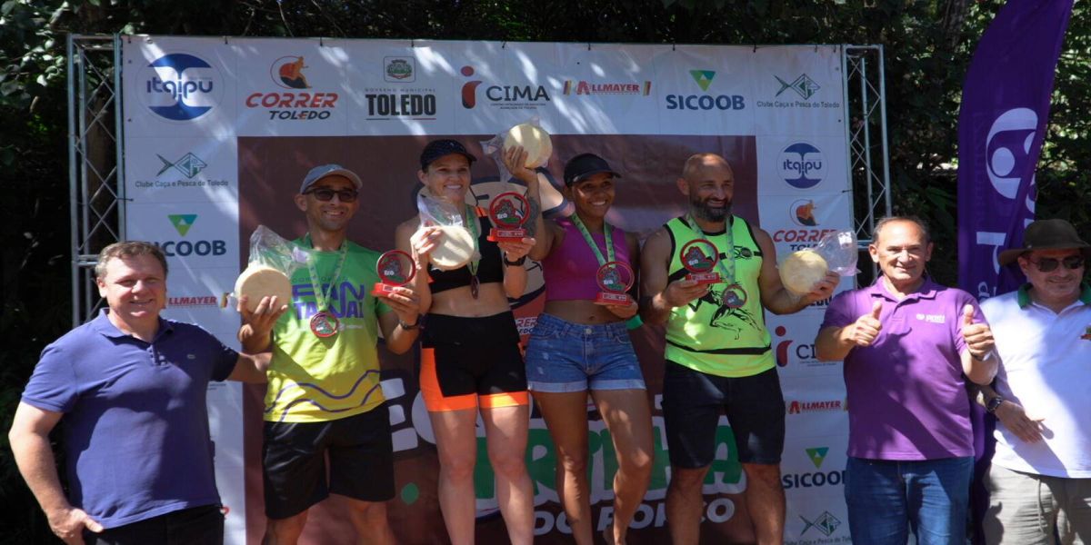 Oitava Eco Trilha do Porco recebe mais de 840 participantes em Toledo