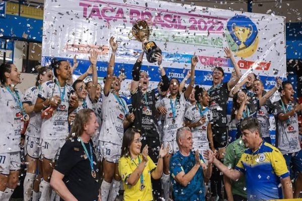 Cascavel sediará Taça Brasil de Futsal Feminino em 2025