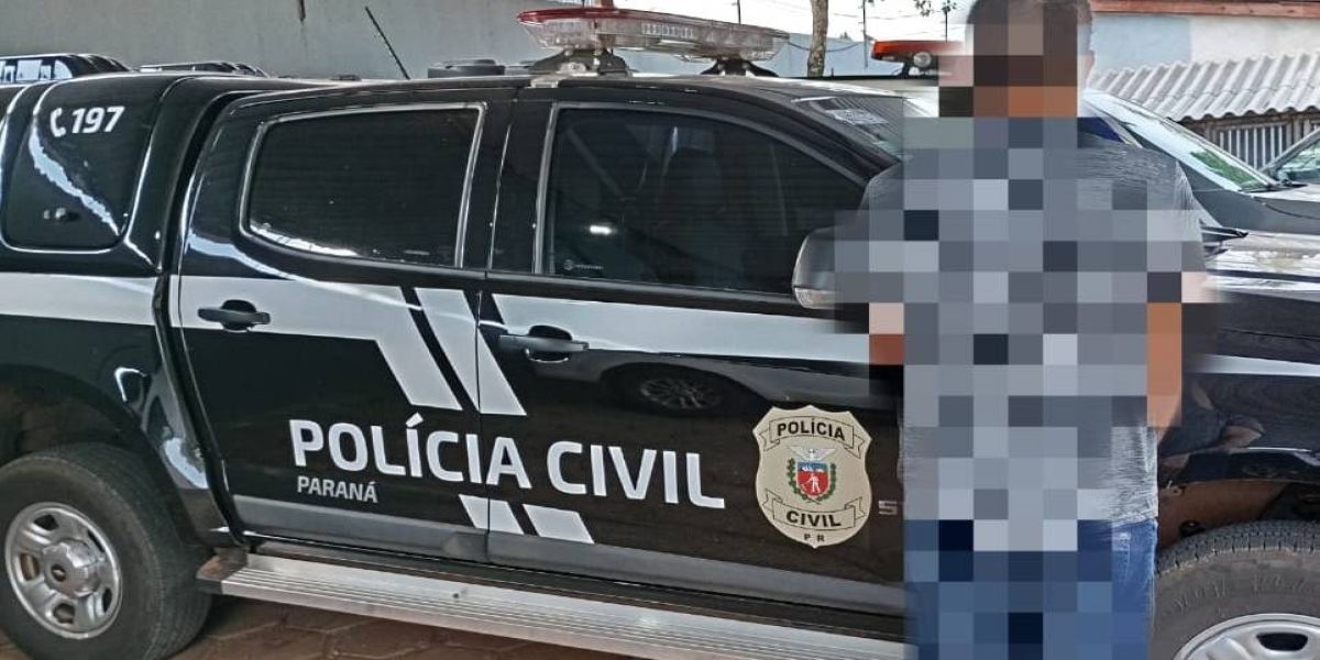 Homem condenado por estupro de vulnerável é preso pela Polícia Civil em Quedas do Iguaçu