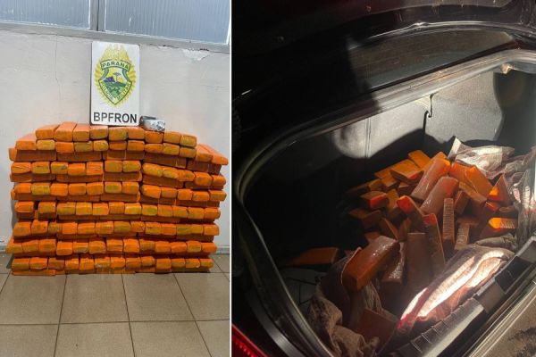 Operação policial em Medianeira: 90 kg de maconha apreendidos e criminoso foge para mata