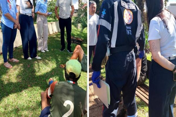 Força-Tarefa invade praça para resgatar moradores de rua e combater o uso de drogas em Corbélia