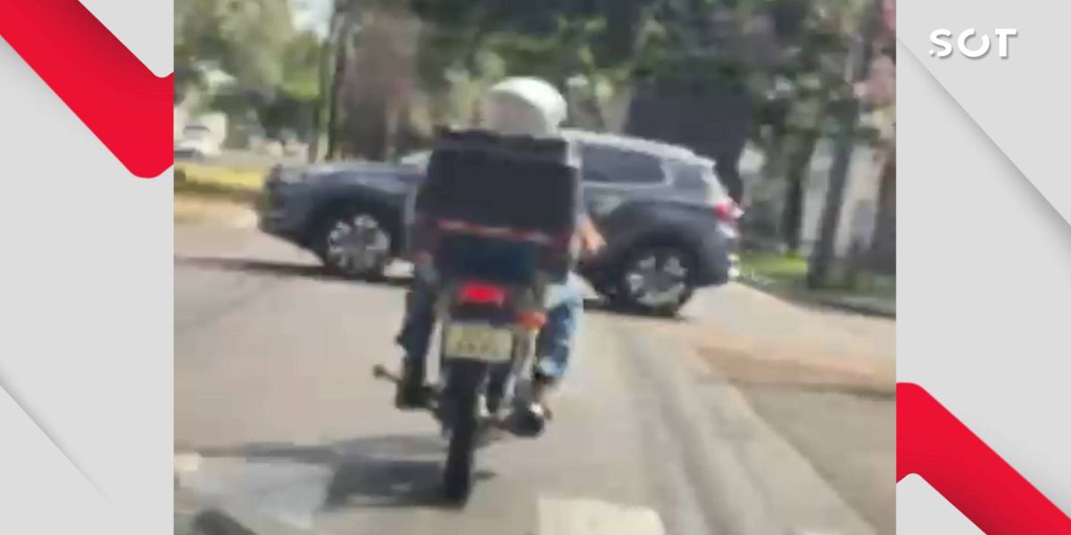 Fuga alucinante: Motociclista desafia PRF no norte do Paraná e acaba preso