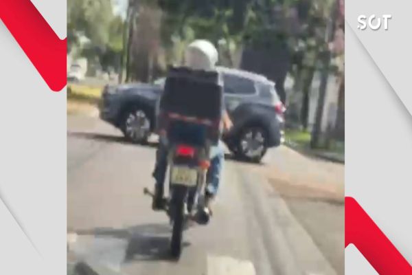 Imagem referente a notícia: Fuga alucinante: Motociclista desafia PRF no norte do Paraná e acaba preso