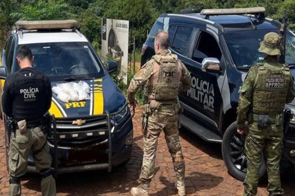 Operação conjunta desmantela esquema de tráfico e apreende 5kg de cocaína em ranque de combustível