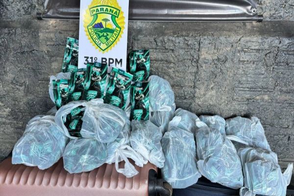 Menor é apreendida com 400 cigarros eletrônicos de THC em ônibus na região oeste do Paraná