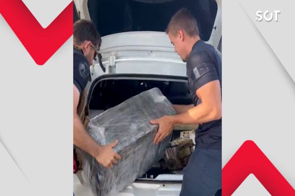 Carro oficial do RN é apreendido no Paraná com drogas e armas: Destino era a Paraíba