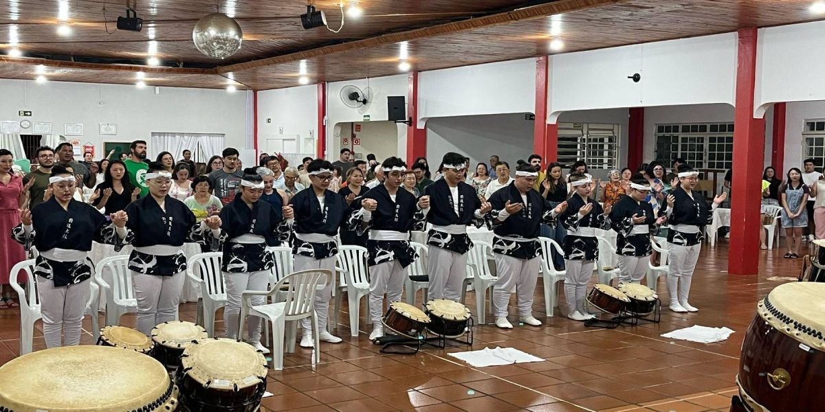 Grupo de Taiko de Cascavel inicia contagem regressiva para embarque ao Japão