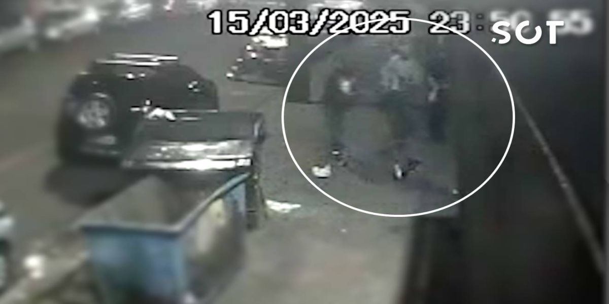 Câmeras flagram execução no Centro de Cascavel; Suspeito é preso horas depois