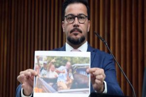 Imagem referente à notícia: Anahy: Arilson repudia impunidade de políticos, que mataram bode para zombar de adversários
