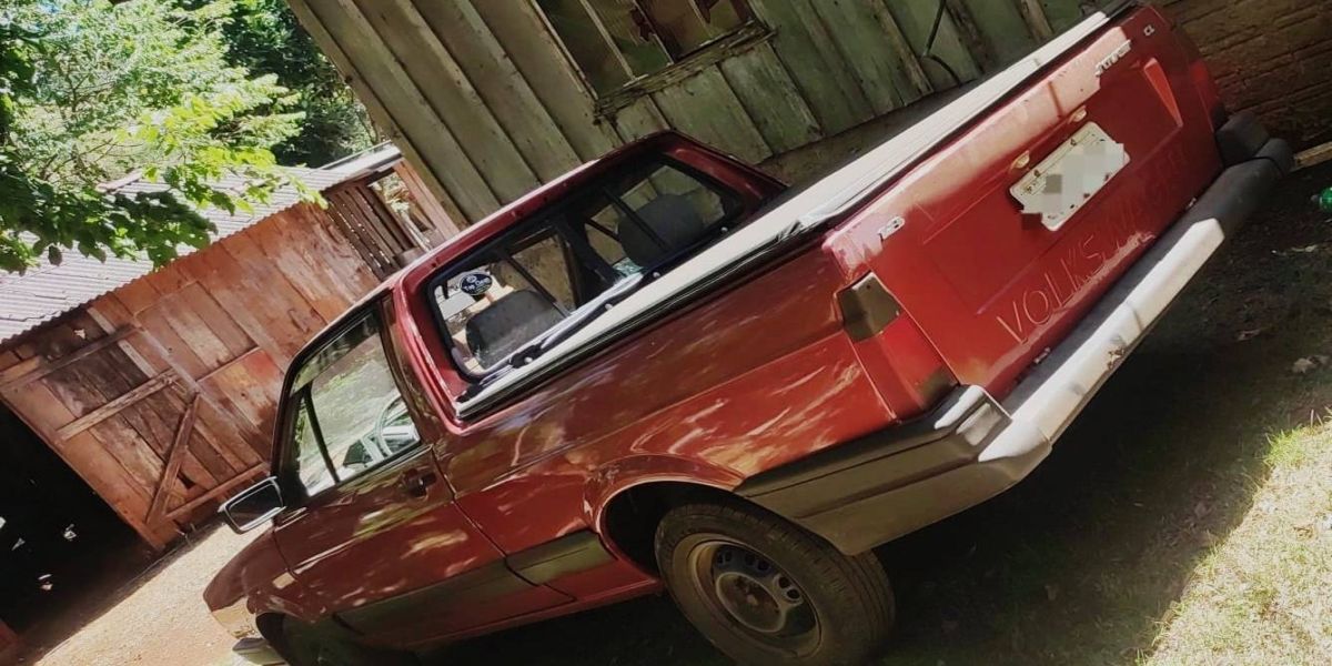 Polícia Militar recupera Saveiro furtada e prende homem por receptação em Três Barras do Paraná