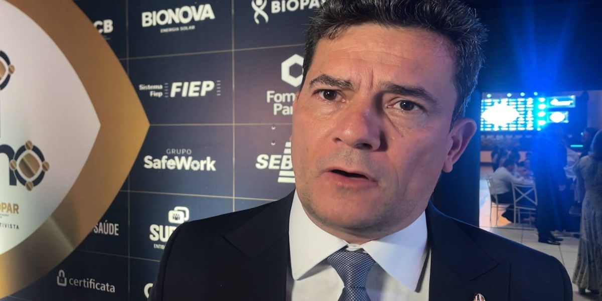Sergio Moro fala sobre possível candidatura ao governo do Paraná durante evento em Cascavel