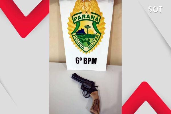 Casal é preso por porte ilegal e disparo de arma de fogo em Catanduvas