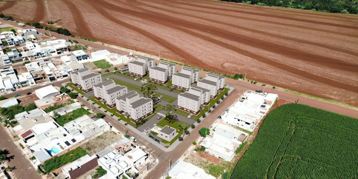 Prefeitura dá início à construção de 128 apartamentos para realizar sonho de famílias cascavelenses