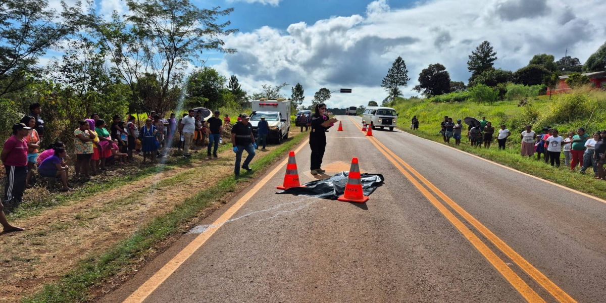 Homem de 35 anos morre atropelado na PR-473 em Nova Laranjeiras