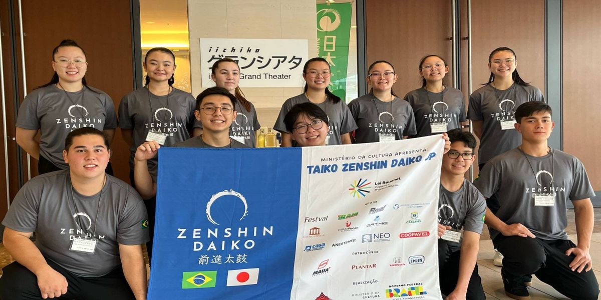 Zenshin Daiko faz história no Japão e fica entre as 15 melhores equipes do mundo