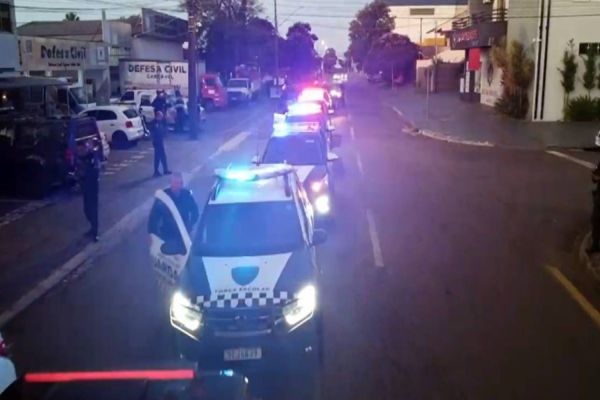 GM realiza operação contra moradores de rua e apreende facas e objetos pontiagudos em Cascavel