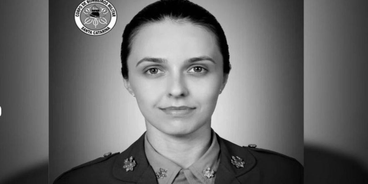 Bombeira militar Tainá Pauli morre após nove dias internada em Itajaí