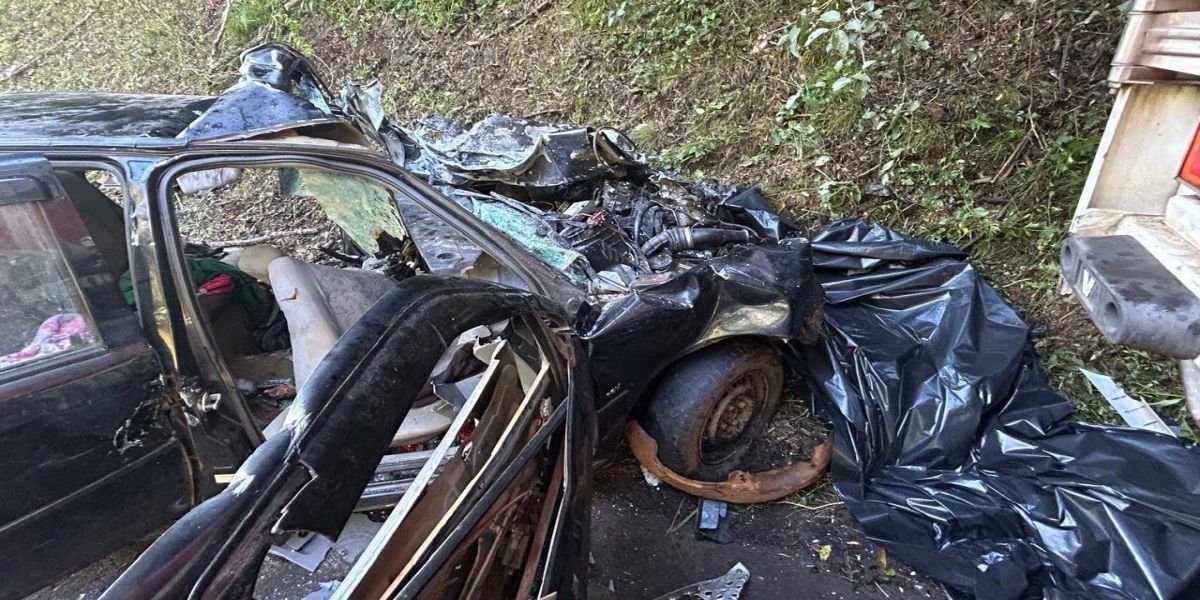 Cinco pessoas morrem e bebê sobrevive após gravíssimo acidente BR-373 no sudoeste do Paraná
