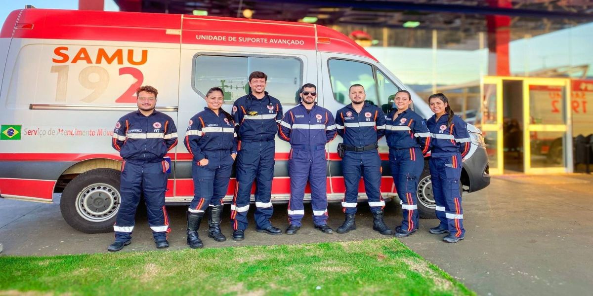 Apressadinho: Bebê nasce dentro da ambulância do SAMU em Cascavel
