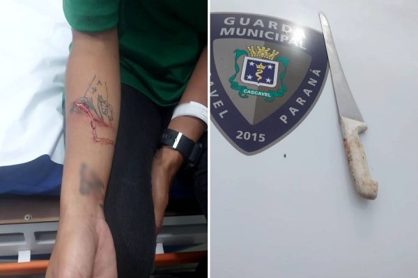Homem agride ex-companheira com faca durante discussão no Bairro Melissa em Cascavel